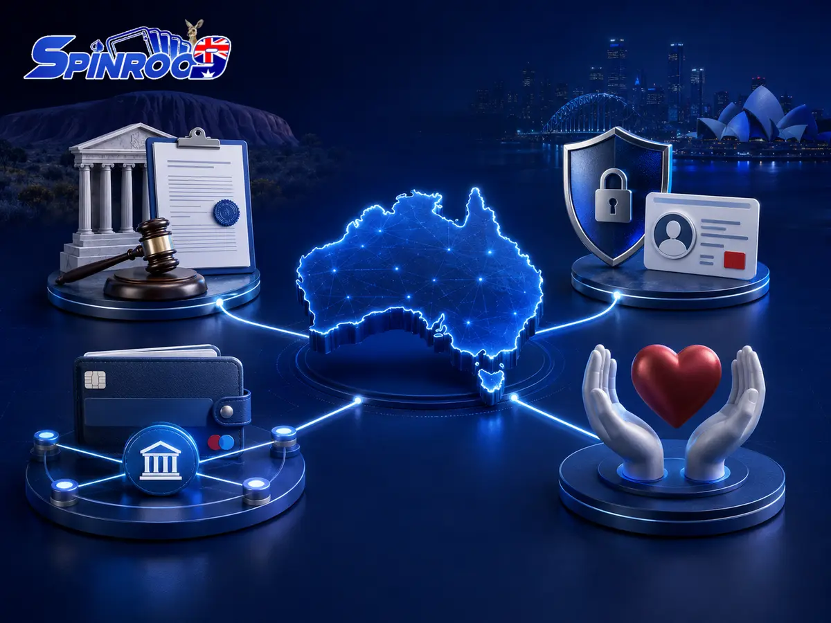 Australian consumer information sources for legal, privacy, payment and responsible gambling checks